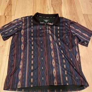 Rank 45 Aztec Polo Shirt